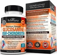 Витамины BioSchwartz Maximum Strength Glucosamine MSM+Chondroitin 90 капс
