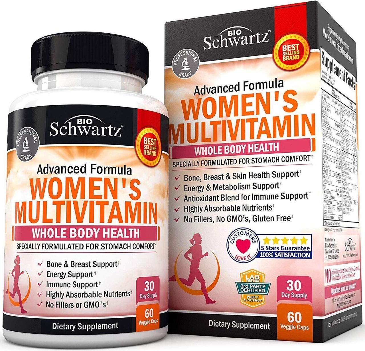 Витамины BioSchwartz Advanced Formula Women's Multivitamin 60 капс