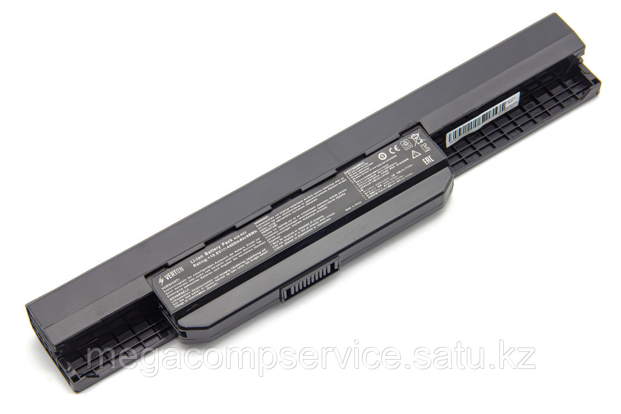 Аккумулятор для ноутбука Asus A32-K53/ 11,1 В (совместим с 10,8 В) / 4400 мАч, Verton - фото 1 - id-p94831823