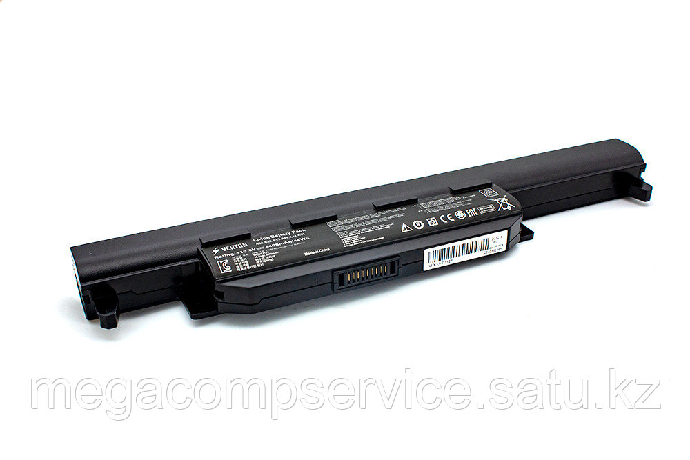Аккумулятор для ноутбука Asus A32-K55/ 10,8 В (совместим с 11,1 В)/ 4400 мАч, Verton