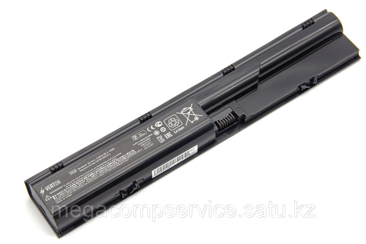 Аккумулятор для ноутбука HP ProBook 4540s (PR06)/ 11.1 В (совместим с 10,8 В)/ 4400 мАч, Verton