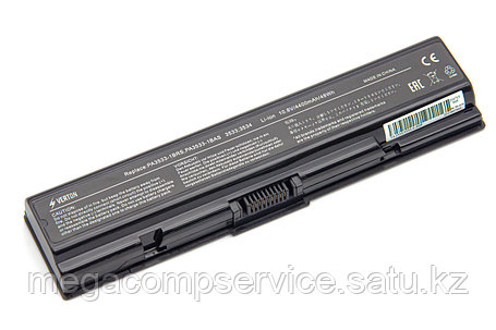 Аккумулятор для ноутбука Toshiba PA3534/ 10,8 В (совместим с 11,1 В)/ 4400 мАч, Verton, фото 2