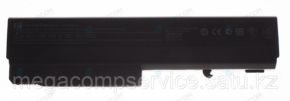Аккумулятор для ноутбука HP/ Compaq 6510/ 6400/ 6100/ 6510b/ 6515b / 11,1 В/ 4400 мАч, черный