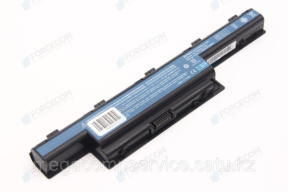Аккумулятор для ноутбука Acer AC4741/ 10,8 В (совместим с 11,1 В)/ 4400 мАч, GW, черный