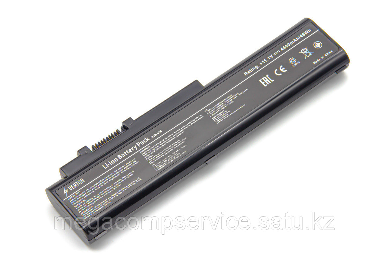 Аккумулятор для ноутбука Asus N50/ 11,1 В/ 4400 мАч, Verton
