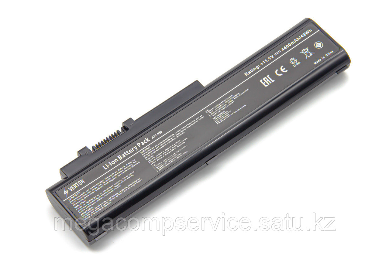 Аккумулятор для ноутбука Asus N50/ 11,1 В/ 4400 мАч, Verton - фото 1 - id-p94832001