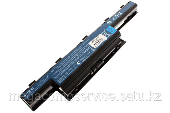 Аккумулятор для ноутбука Acer AC4741/ 10,8 В (совместим с 11,1 В)/ 4400 мАч, черный, фото 2