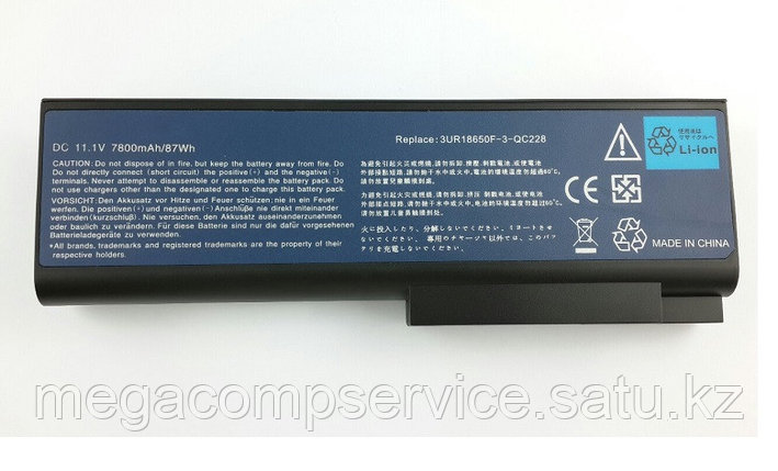 Аккумулятор для ноутбука Acer F5000/ 11,1 В/ 7800 мАч, черный, фото 2