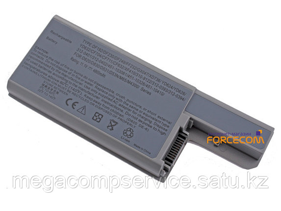 Аккумулятор для ноутбука Dell D820/ 11,1 В/ 4800 мАч, серебристый, фото 2
