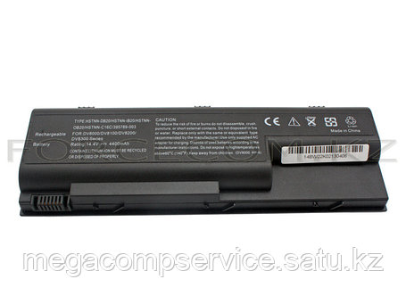 Аккумулятор для ноутбука HP/ Compaq DV8000/ 14,4 В/ 4400 мАч, черный, фото 2