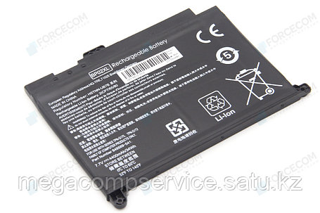 Аккумулятор для ноутбука HP Pavilion 15-aw (BP02XL)/ 7,7 В/ 4400 мАч, GW, черный, фото 2