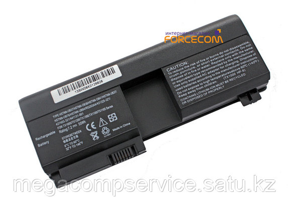 Аккумулятор для ноутбука HP/ Compaq TX1000/ 7,4 В/ 4400 мАч, черный, фото 2