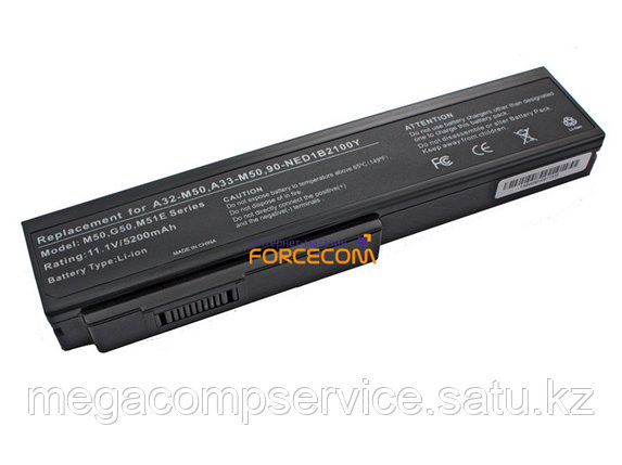 Аккумулятор для ноутбука Asus A32-B43/ 11,1 В/ 4400 мАч, черный, фото 2