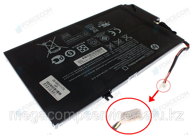 Аккумулятор для ноутбука HP ENVY 4-1000 (EL04)/ 14,8 В/ 3400 мАч, черный, ORIGINAL, фото 2