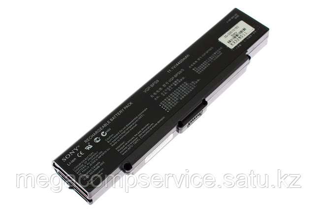 Аккумулятор для ноутбука Sony VGP-BPS9/ 11,1 В/ 4400 мАч, черный, фото 2