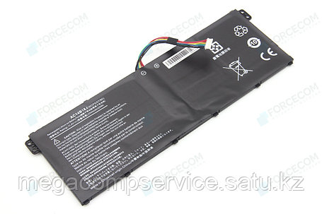 Аккумулятор для ноутбука Acer Aspire A315 (AC14B18J)/ 11.4 В/ 2200 мАч, GW, черный, фото 2