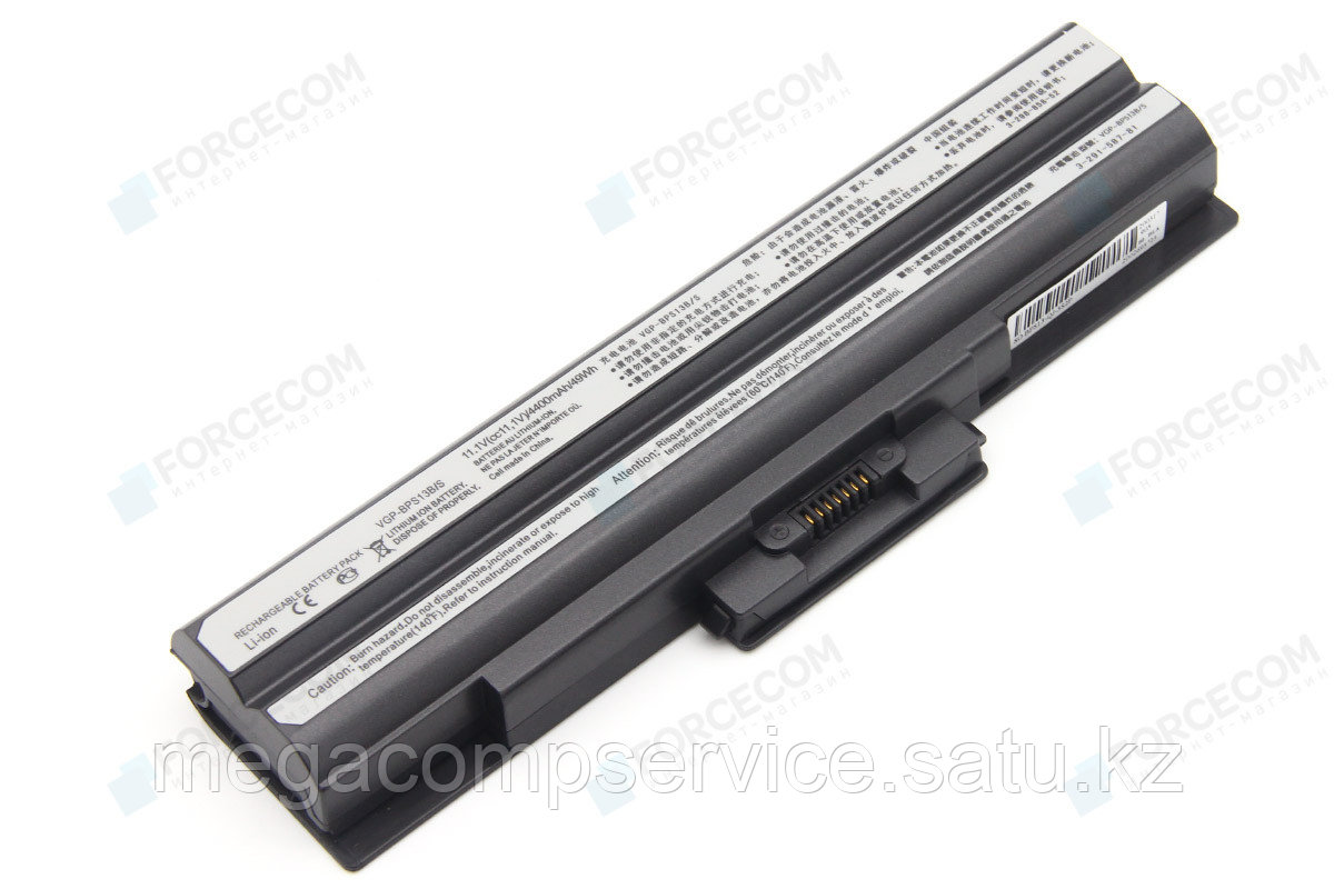 Аккумулятор для ноутбука Sony VGP-BPS13/ 11,1 В/ 4400 мАч, GW, черный