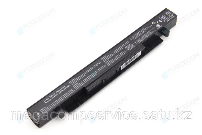 Аккумулятор для ноутбука Asus X550/ 14.4 В (совместим с 14,8 В)/ 2200 мАч, GW, черный, фото 2