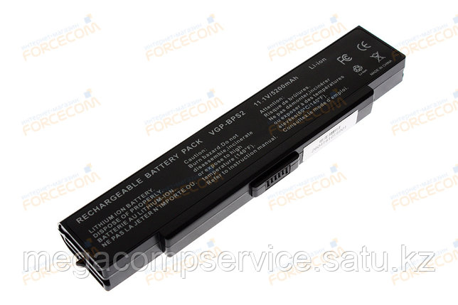 Аккумулятор для ноутбука Sony VGP-BPS2C/ 11,1 В/ 5200 мАч, черный, фото 2
