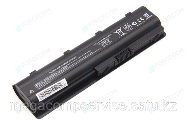 Аккумулятор для ноутбука HP/ Compaq G6/ CQ42 (MU06)/ 10,8 В (совместим с 11,1 В)/ 4400 мАч, GW, черный, фото 2