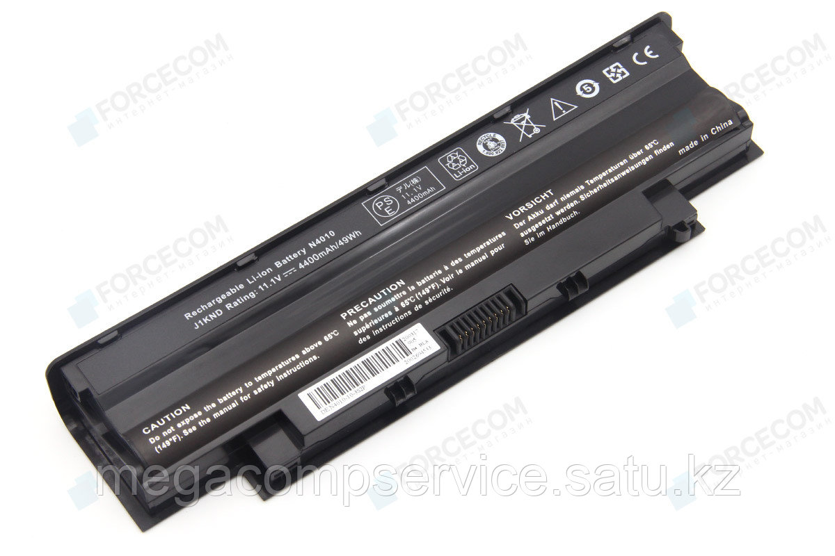 Аккумулятор для ноутбука Dell 14R (N5010)/ 11,1 В/ 4400 мАч, GW, черный
