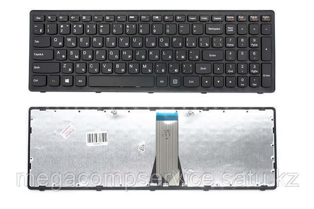 Клавиатура для ноутбука Lenovo IdeaPad S500/ G50/ Z510, RU, рамка, черная, фото 2