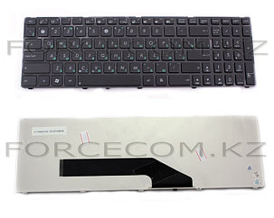 Клавиатура для ноутбука Asus K50, RU, рамка, черная, V.1, островного типа, фото 2