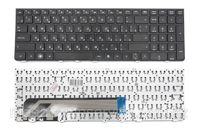 Клавиатура для ноутбука HP ProBook 4530S, RU, рамка, черная, фото 2
