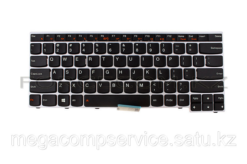 Клавиатура для ноутбука Lenovo IdeaPad V490/ V490U/ V490UA, ENG, черная - фото 2 - id-p94834819