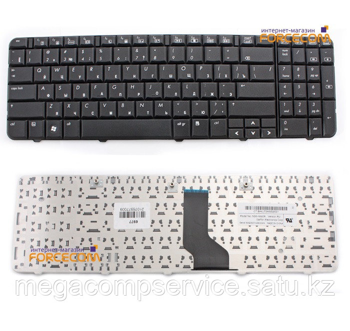 Клавиатура для ноутбука HP Compaq CQ60, RU, черная