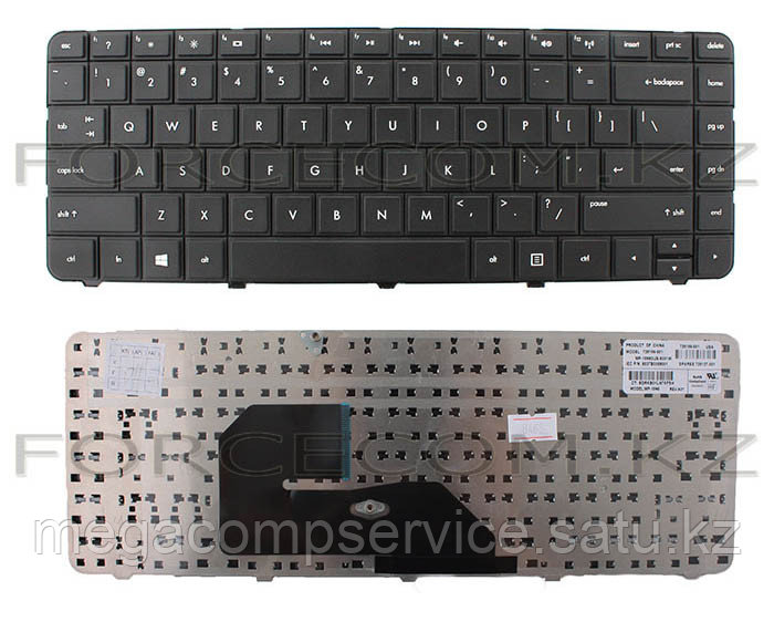 Клавиатура для ноутбука HP Pavilion 242 G1/ G2, ENG, черная