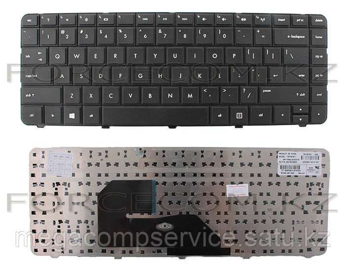 Клавиатура для ноутбука HP Pavilion 242 G1/ G2, ENG, черная - фото 1 - id-p94834836