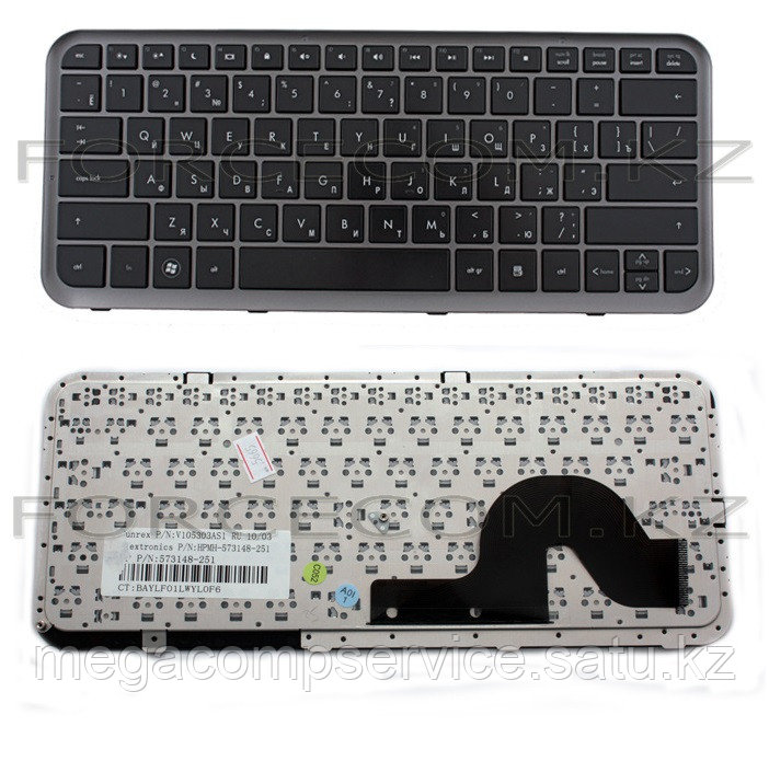 Клавиатура для ноутбука HP Pavilion DM3-1000, RU, черная