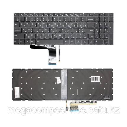 Клавиатура для ноутбука Lenovo IdeaPad 310-15, RU, подсветка, черная, фото 2