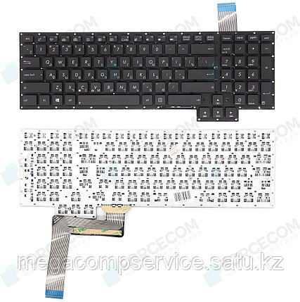Клавиатура для ноутбука Asus G750JS, RU, черная, фото 2