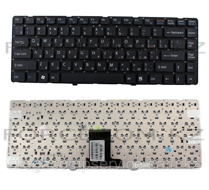 Клавиатура для ноутбука Sony VPC-EA, RU, черная