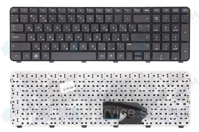 Клавиатура для ноутбука HP Pavilion DV7-6000, RU, черная, фото 2
