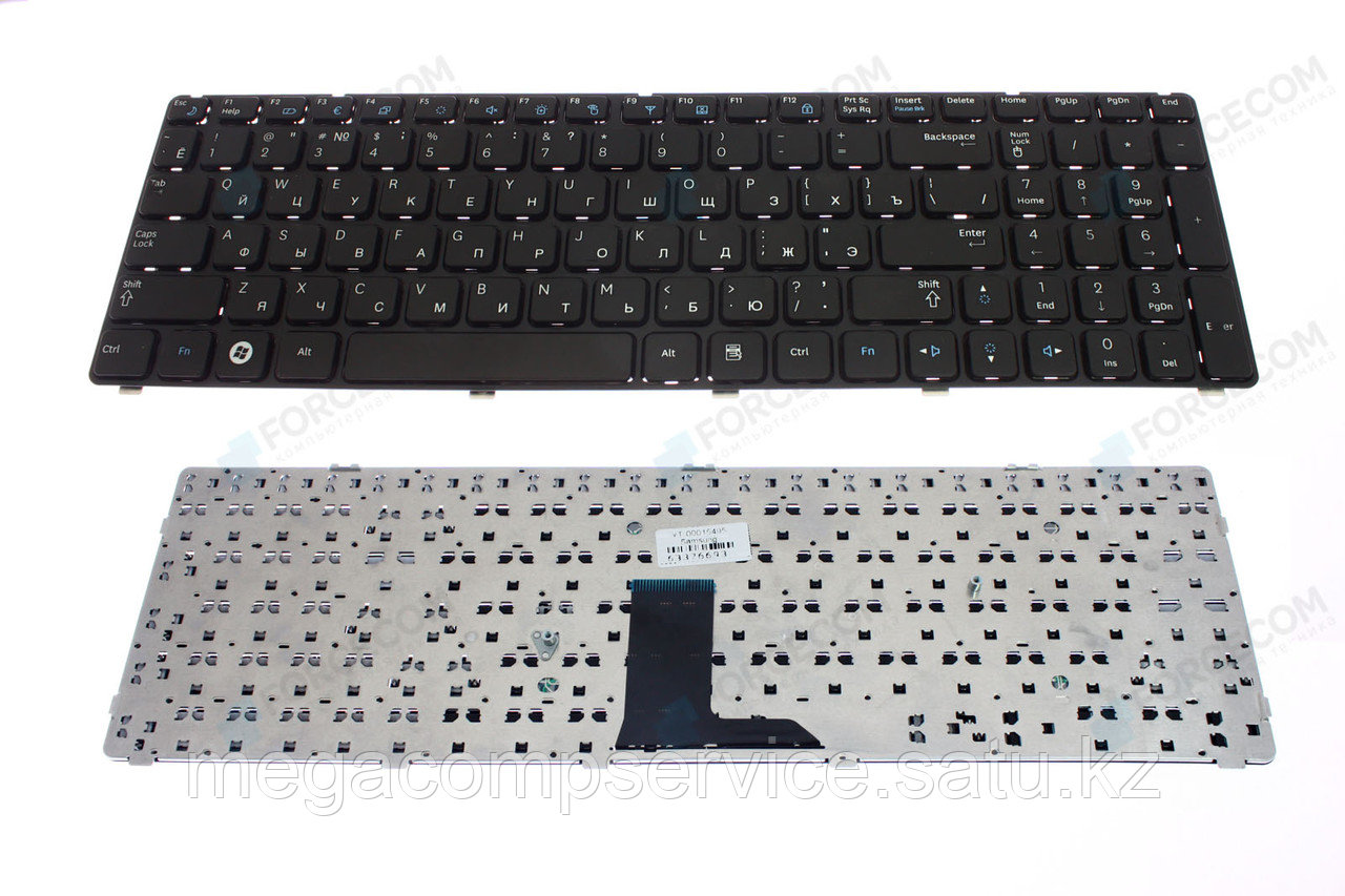 Клавиатура для ноутбука Samsung R580, RU, черная