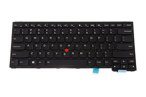 Клавиатура для ноутбука Lenovo Yoga 14, ENG, подсветка, черная, фото 2
