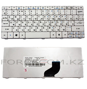 Клавиатура для ноутбука Acer Aspire One D260/ Gateway LT21, RU, белая, фото 2