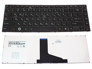 Клавиатура для ноутбука Toshiba Satellite L830/ L840, RU, черная, фото 2