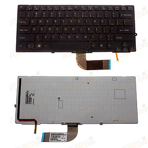 Клавиатура для ноутбука Sony VPC-SD/ VPC-SB, ENG, черная, подсветка, фото 2