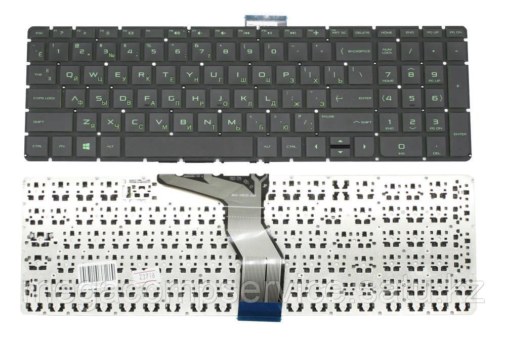 Клавиатура для ноутбука HP Pavilion 15-AB series, RU, зеленая