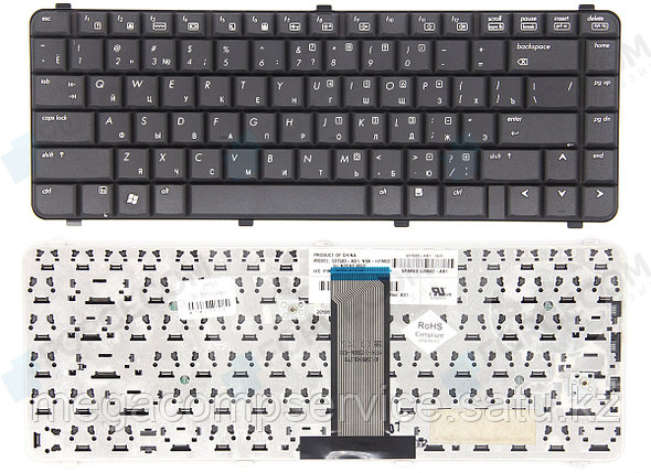 Клавиатура для ноутбука HP Compaq 510/511/610/615, RU, черная, фото 2