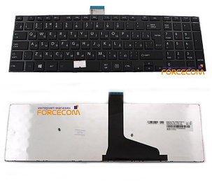 Клавиатура для ноутбука Toshiba Satellite S50, 9Z.N7USU.M0R, RU, черная, фото 2