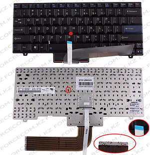 Клавиатура для ноутбука Lenovo Thinkpad SL410/ SL510, ENG, черная, фото 2