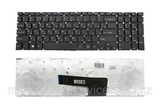 Клавиатура для ноутбука Sony SVF1521/FIT 15E, RU, черная, фото 2