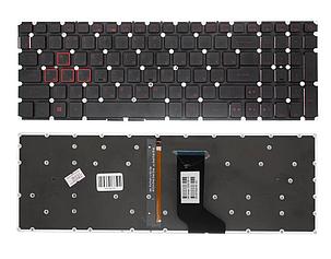 Клавиатура для ноутбука Acer Nitro 5 AN515-51, RU, черная, с подсветкой, фото 2