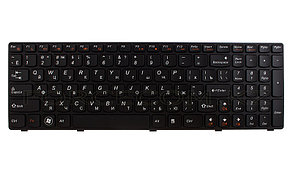 Клавиатура для ноутбука Lenovo IdeaPad Z580/ V580/ G580, RU, черная, фото 2