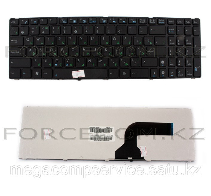 Клавиатура для ноутбука Asus G60, RU, черная